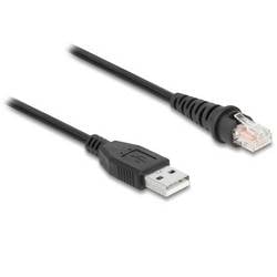 Delock 90612 RJ50 Patchkabel Kabel F/UTP 3.00 m Schwarz Geschirmt 1 St.