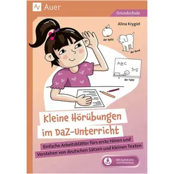 Krygiel:Kleine Hörübungen im DaZ-Unterr, Schulbücher von Alina Krygiel