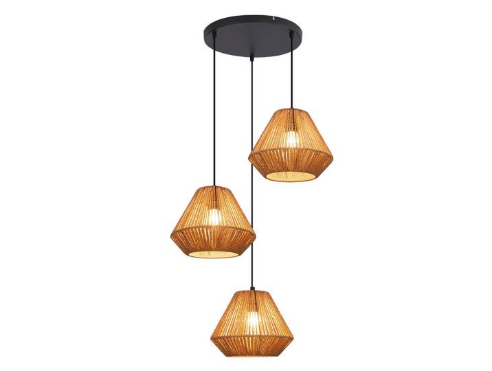 Nettlife Pendelleuchte Blick Ⅲ 30/30/150 cm, Schwarz, Metall, E27, 30x150x30 cm, Lampen & Leuchten, Innenbeleuchtung, Hängeleuchten, Pendelleuchten
