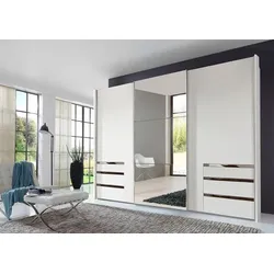 WIMEX Schwebetürenschrank Level 36 300 x 216 cm Dekor Weiß