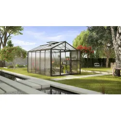 Vitavia Gewächshaus "Zeus 10000",schwarz,10,0 m2