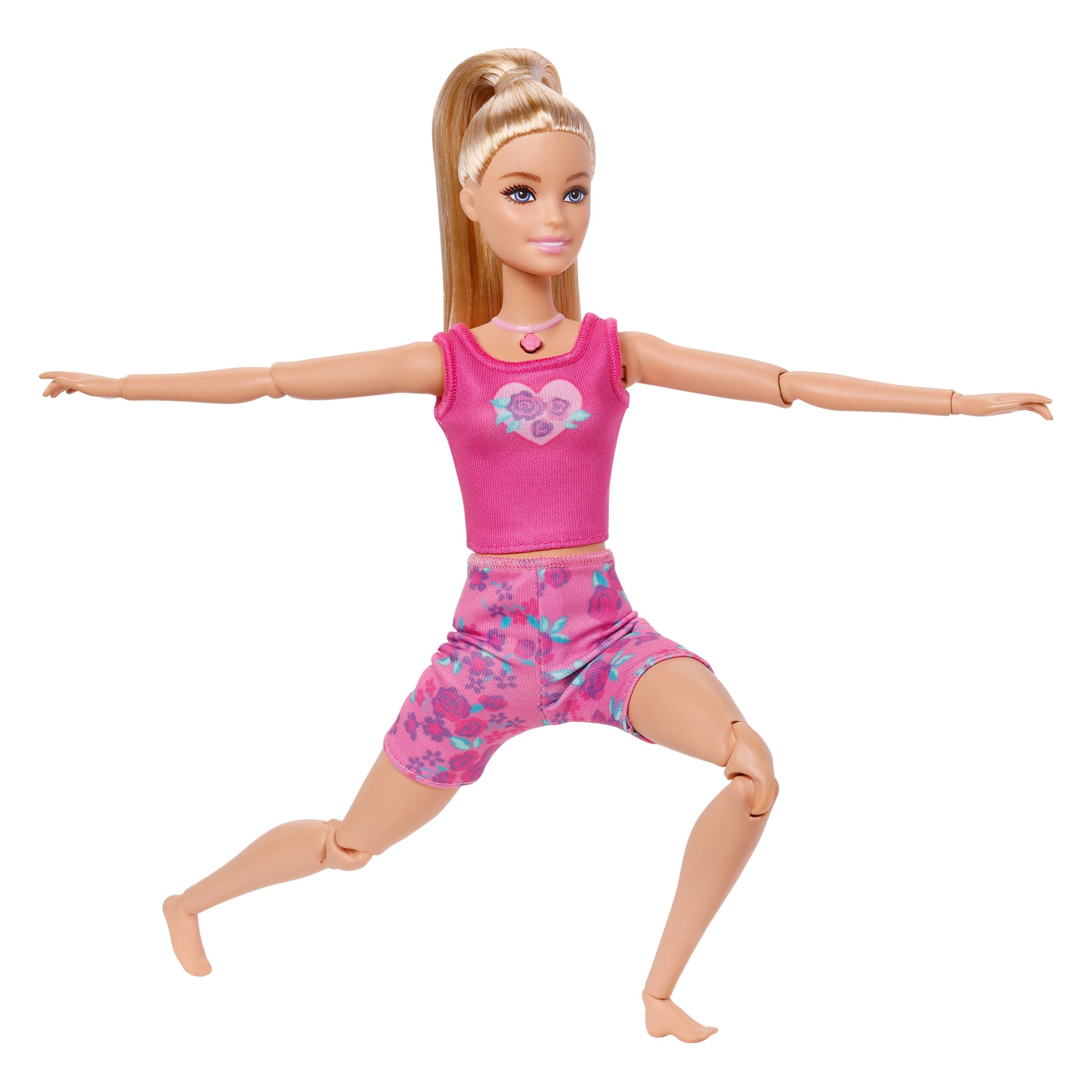 Mattel Barbie Achtsame Bewegungen Puppe und Zubehör (JJN55)