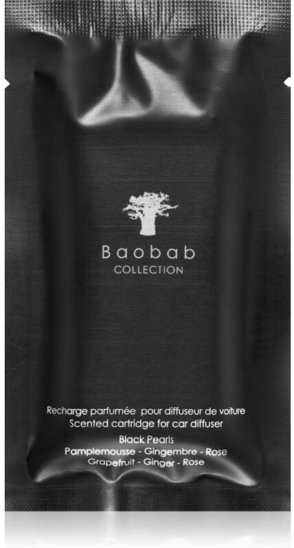 Baobab Collection Black Pearls car air freshener refill 1 pc