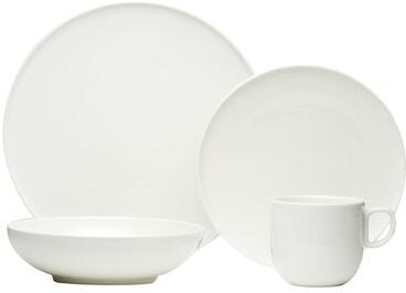Red Vanilla Every Time White 16Pc Dinner Set
