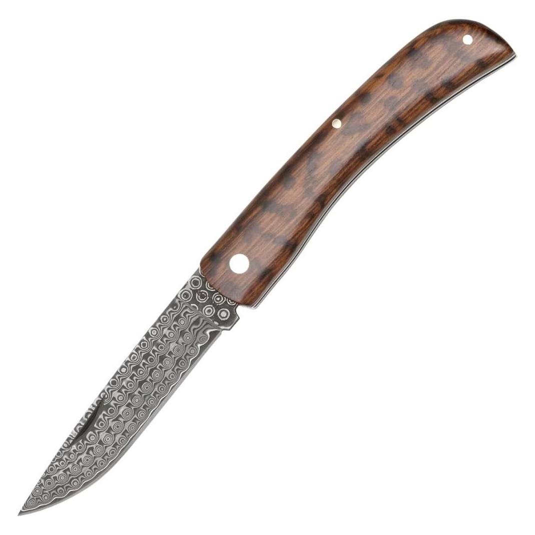 Haller Damast-Taschenmesser Schlangenholz Rosenmuster (8 cm) (22604245)