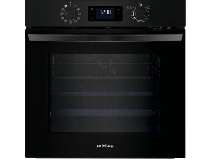 Privileg Pyrolyse Backofen PBA285PU1K, mit Teilauszug, Pyrolyse-Selbstreinigung, Hydrolyse & Pyrolyse - zwei Reinigungsfunktionen für jeden Bedarf