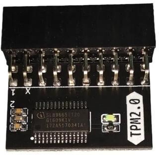 Uplifted Finds TPM 2.0 20 Pin Encryption Security Module   LPC Hardware Based Encryption For ASUS, MSI, ASROCK, & GIGABYTE TPM 2.0 20 Pin Encryption Security Module   LPC Hardware Based Encryption For ASUS, MSI, ASROCK, & GIGABYTE