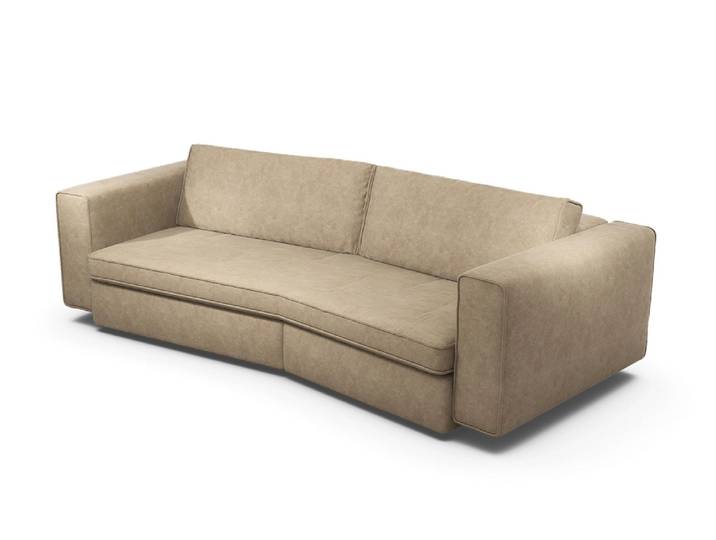 Einzelsofa CLOUDY1, Sensoo, off-white, Textil