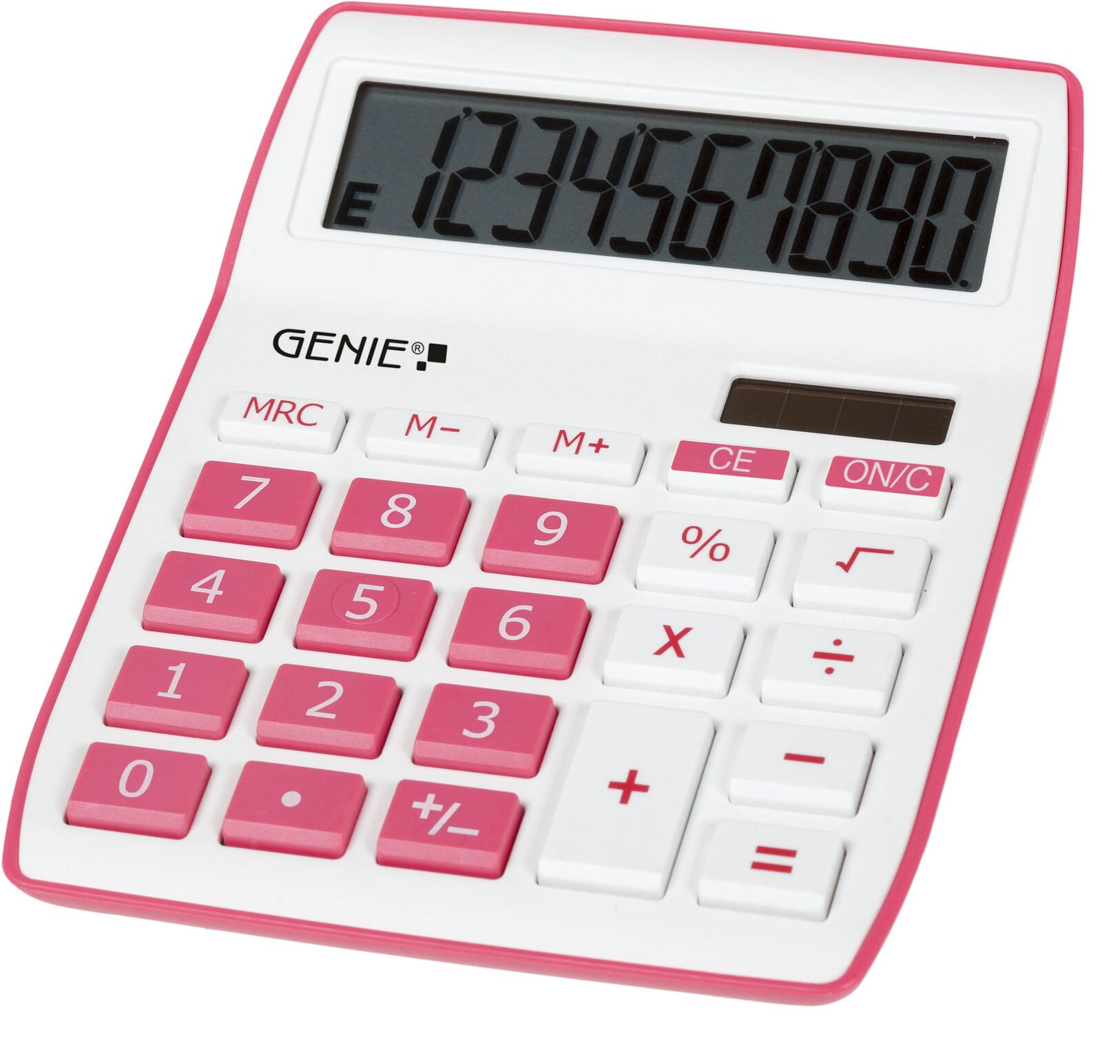 GENIE Tischrechner 840p weiß/pink 12264