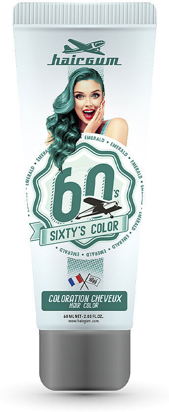 Hairgum SIXTY’S Color hair color #emerald