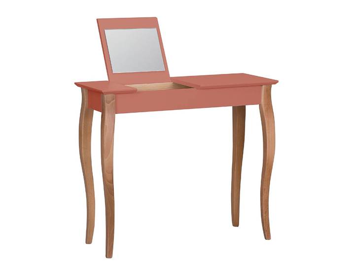 Schminktisch 85cm Pink/Altrosa