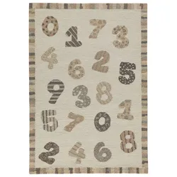 Natur Pur Kids Kinderteppich mit Zahlen-Design 80x150 cm