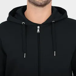 Jako Kapuzenjacke Organic - schwarz - S
