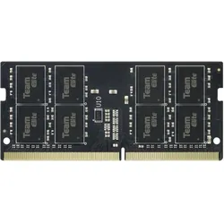 Team Group ELITE SO-DIMM DDR4 LAPTOP MEMORY Speichermodul GB (1 x 16GB, 2666 MHz, DDR4-RAM, SO-DIMM), RAM, Schwarz