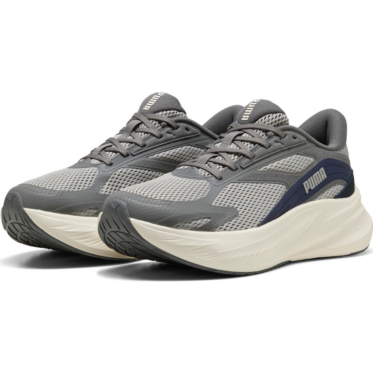 Puma Maxstride Lite LS warm white-puma navy-cool dark gray-gray echo (04) 5 313723-04-5