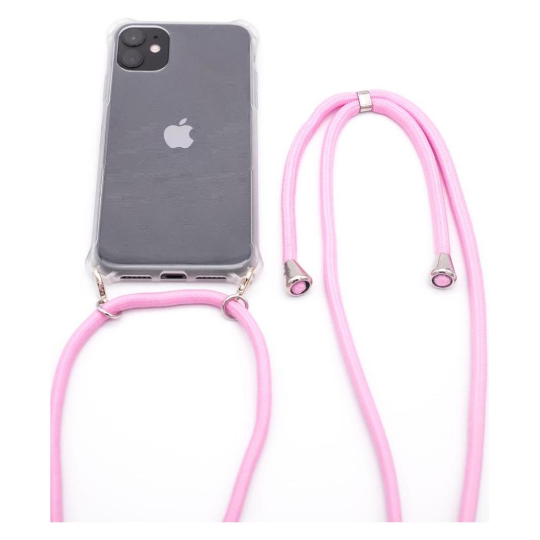 Evelatus iPhone 11 Pro Case with rope Pink (Apple iPhone 11 Pro) (EI11PCWRP)