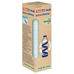 TESA Eco & Crystal Dekorative Bänder 10 m Transparent