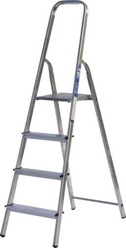 Alpfa 800868 Aluminium Stufen-Stehleiter Arbeitshöhe (max.): 2.58m