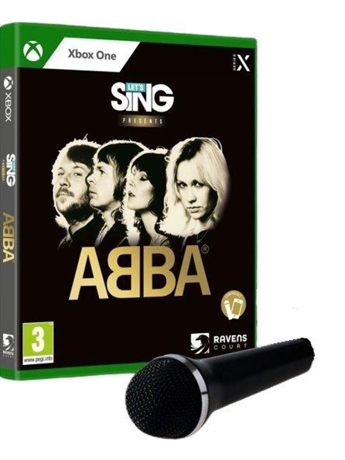 Let's Sing: ABBA - Single Mic Bundle - Microsoft Xbox One - Musik - PEGI 3