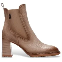 Hispanitas für Damen. HI265063 Stiefeletten aus Leder Alabama taupe (38), 3 bis 5 cm, Lässig