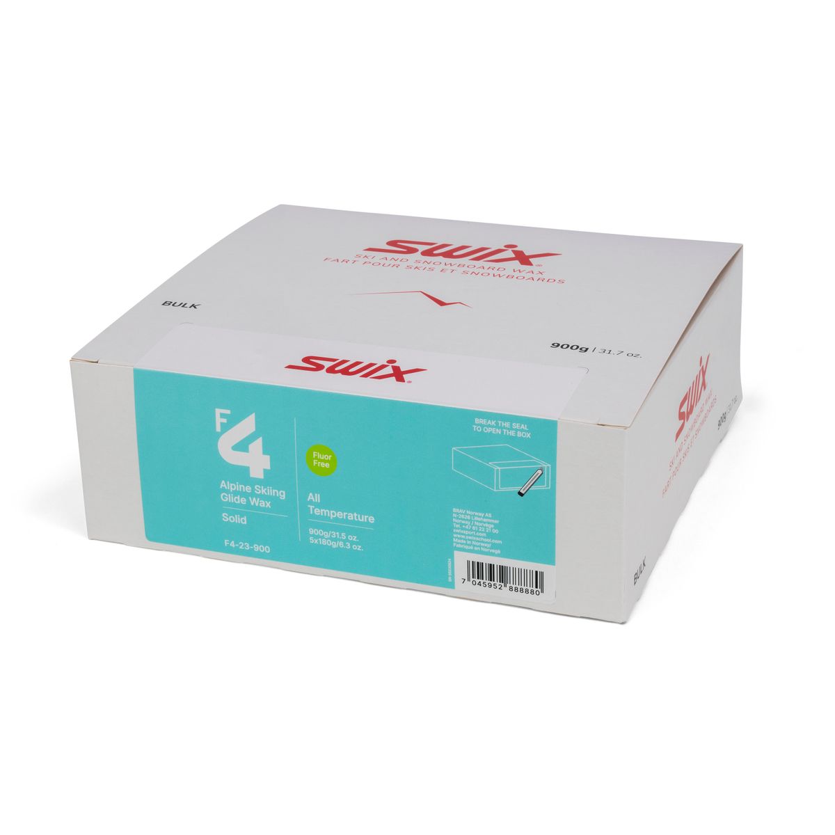 Swix F4 Glidewax 900g neutral F4-23-900