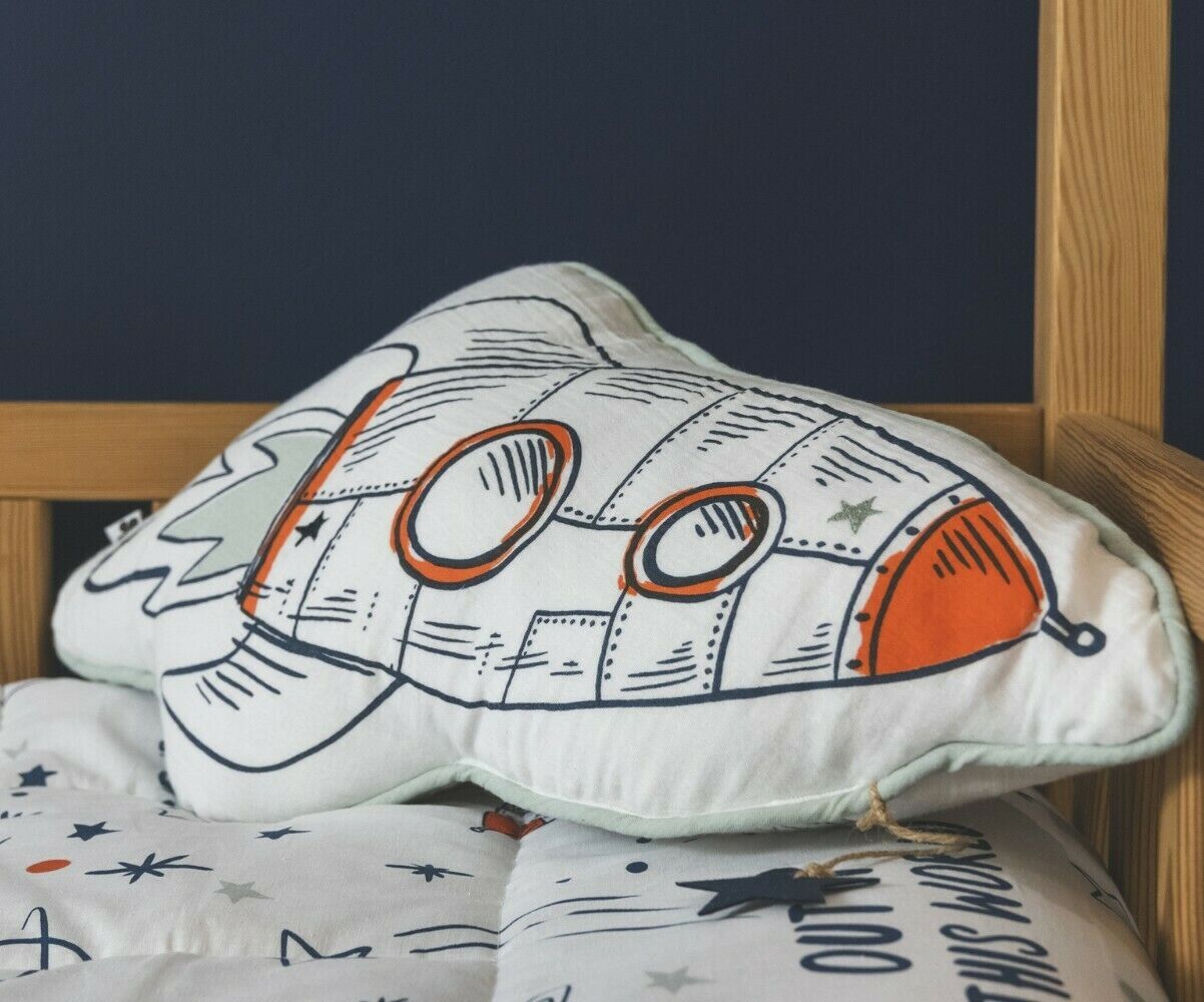 Ma Chambre d'Enfant Coussin enfant Galimo  Blanc