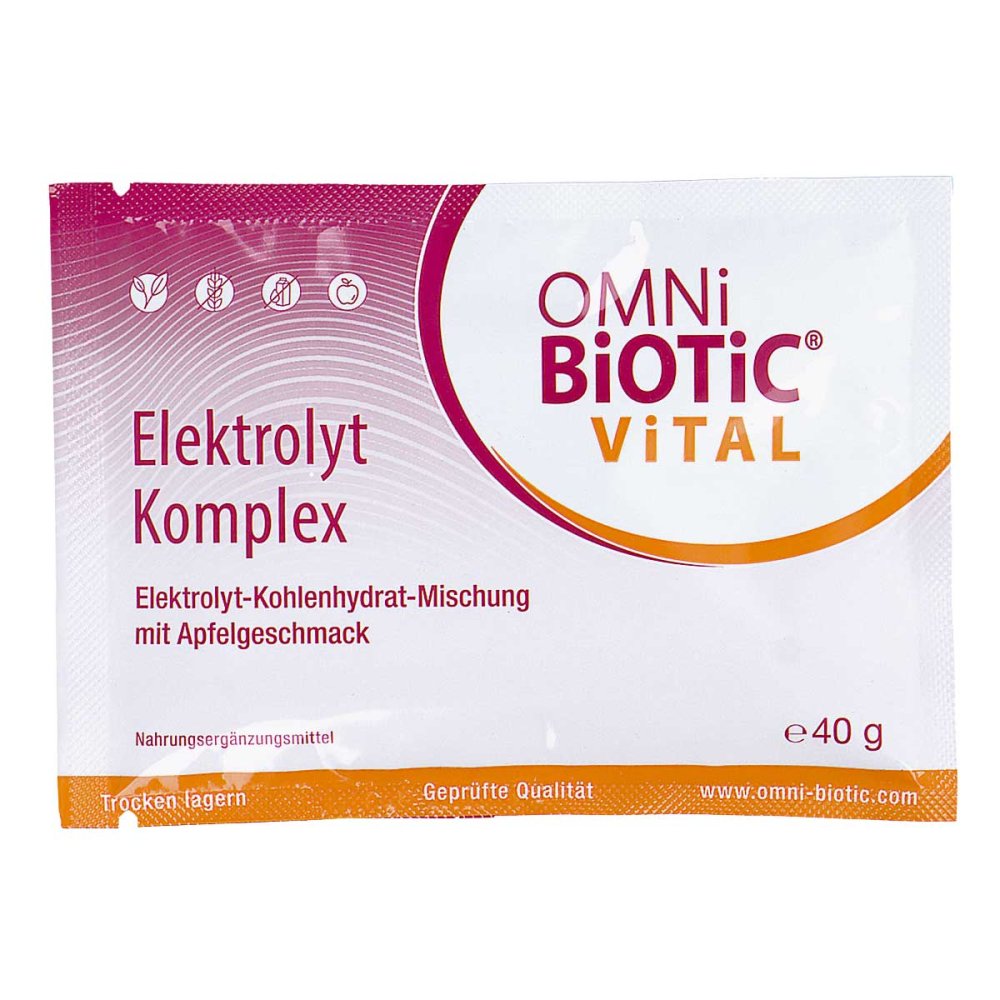 INSTITUT ALLERGOSAN Deutschland (privat) GmbH Omni Biotic Vital Elektrolyt Komplex Apfel Pulver Sachet 20575518