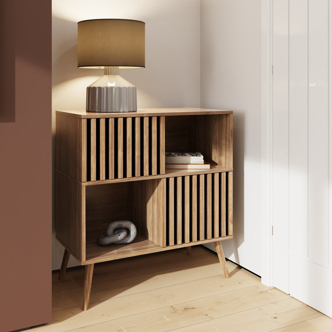 George Oliver Tonsina 80cm Sideboard Brown 84cm H X 80cm W X 39cm D
