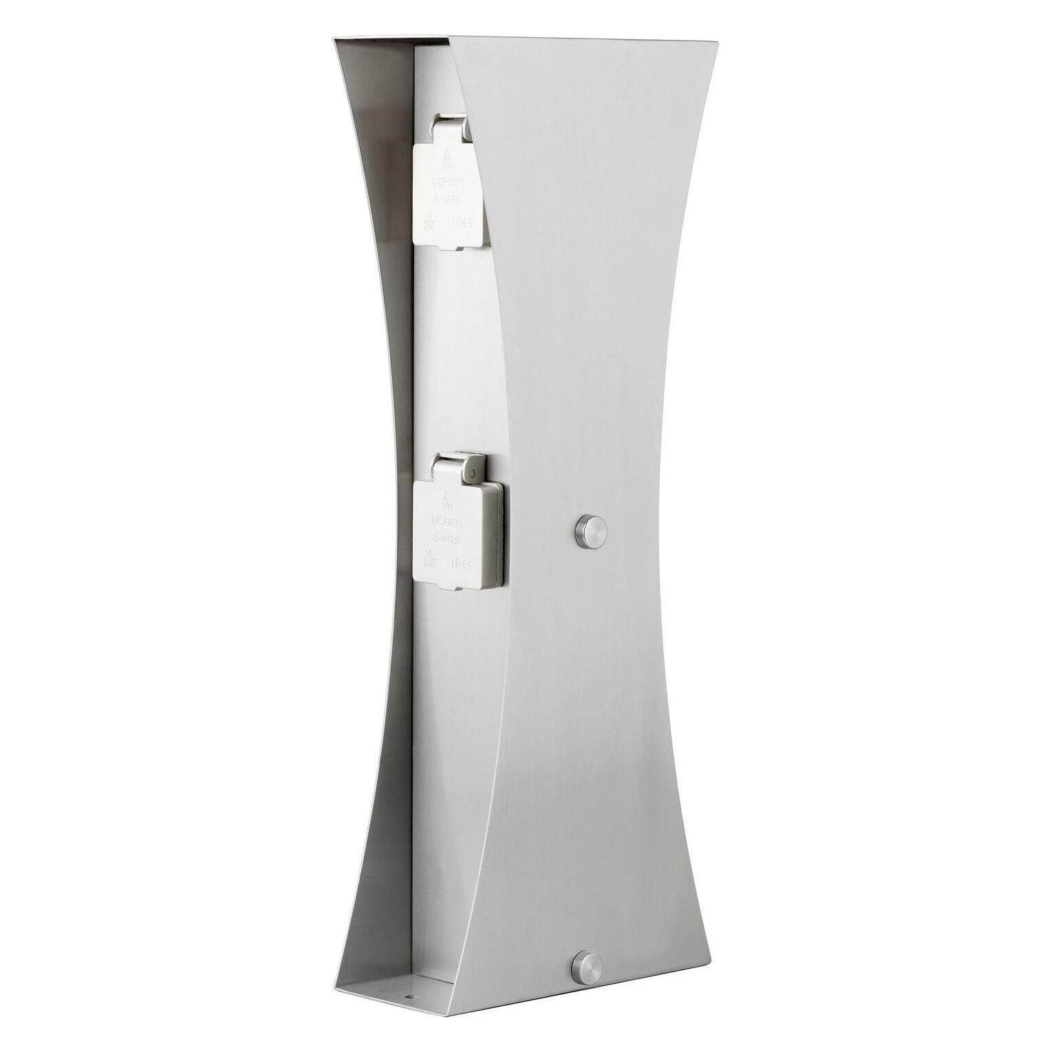 Ledino Aussensteckdose Edelstahl IP44 4-fach (31495417)