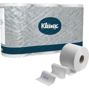 Kleenex Kimberly-Clark  3-lagig, 6 Rollen, Tissue, Toilettenpapier