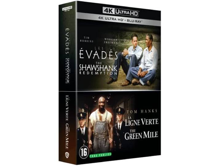 GREEN MILE + SHAWSHANK REDEMPTION 4K UltraHD (NL Versie)