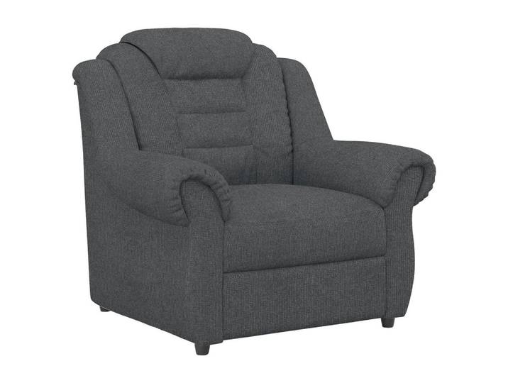 Livetastic Sessel, Dunkelgrau, Kunststoff, 104x102x101 cm, Made in EU, Wohnzimmer, Sessel, Sonstige Sessel