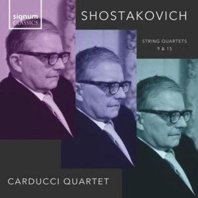 Streichquartette Nr. 9 & 15 - Carducci String Quartet, CD