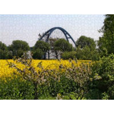 CALVENDO Puzzle Ein Motiv aus dem Kalender FEHMARNSUND bRÜCKE: | 2000 Teile Lege-Größe 90x67cm Foto-Puzzle für glückliche Stunden