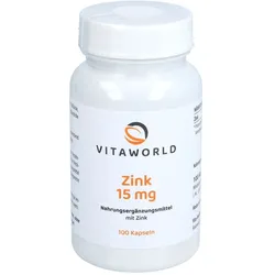 Zink 15 mg Zinkgluconat