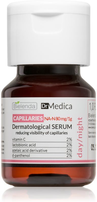 Bielenda Dr Medica Capillaries fortifying skin serum for broken capillaries and redness-prone skin 30 ml