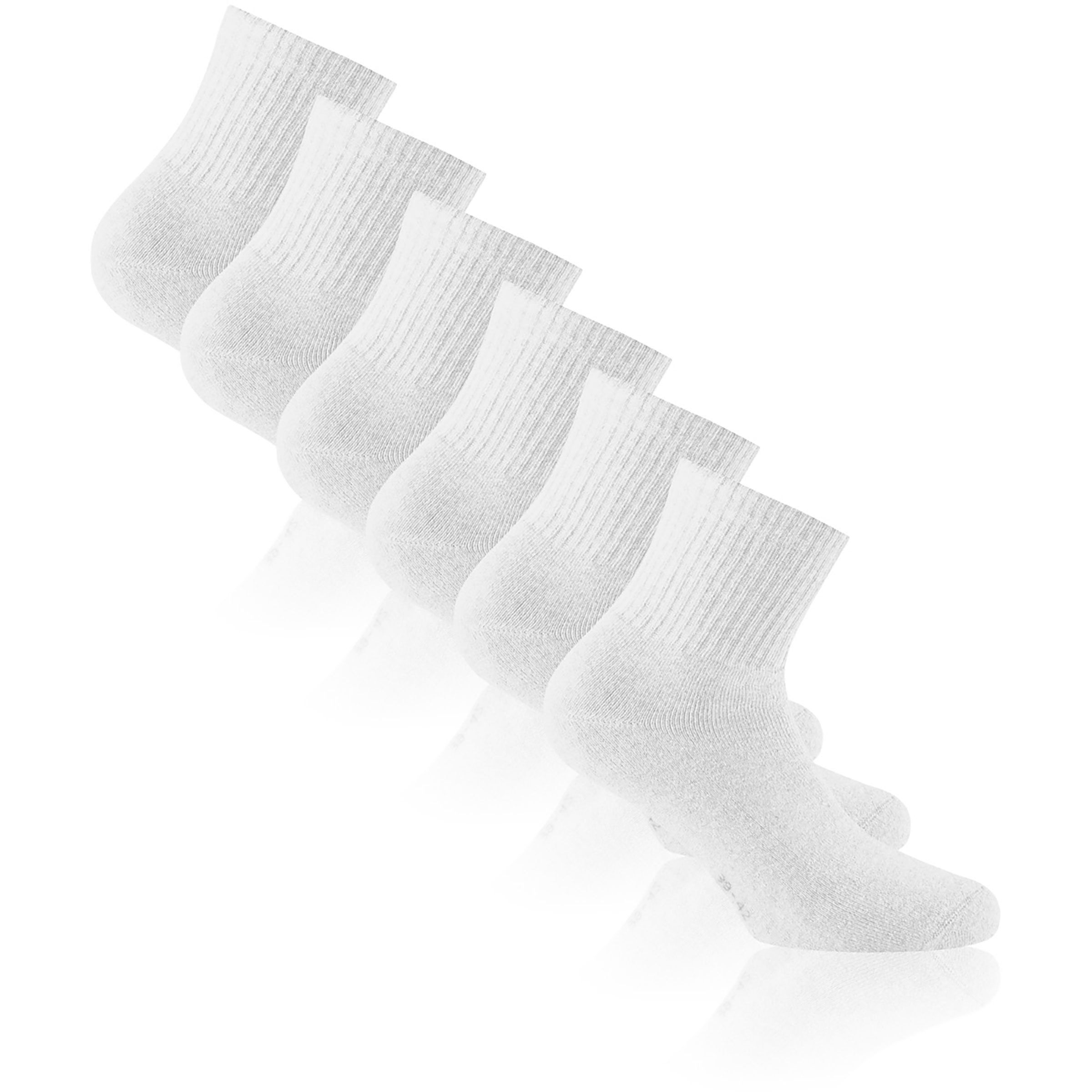 Rohner Sport Quarter Freizeitsocken weiss Größe 43 Trekking Widerstandsfähig