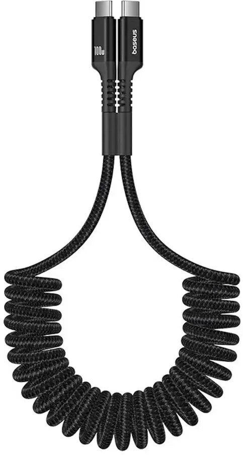 Baseus USB-C til USB-C Kabel - Fish-Eye - 100W - 1m - Sort