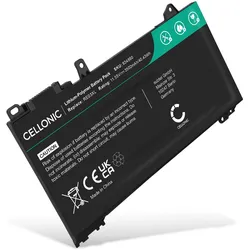 Cellonic Akku für HP ProBook 440 Gen 6, 450 6, 430 G6, 7, 7, 6, 7 (3400 mAh), Notebook Akku, Schwarz