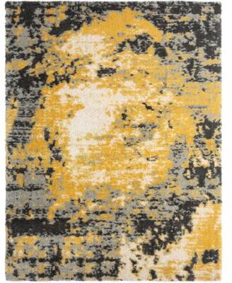 KALATY Zenith Abstract Shag Area Rug