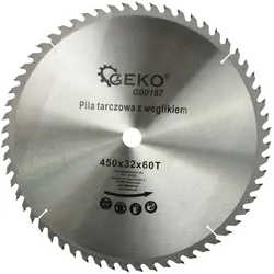 GEKO, Sägeblatt, Video-Sägeblatt, 450x32x60T