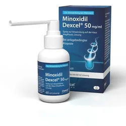 MINOXIDIL Dexcel 50 mg/ml Spray z.Anw.a.d.Kopfhaut 3X60 ml