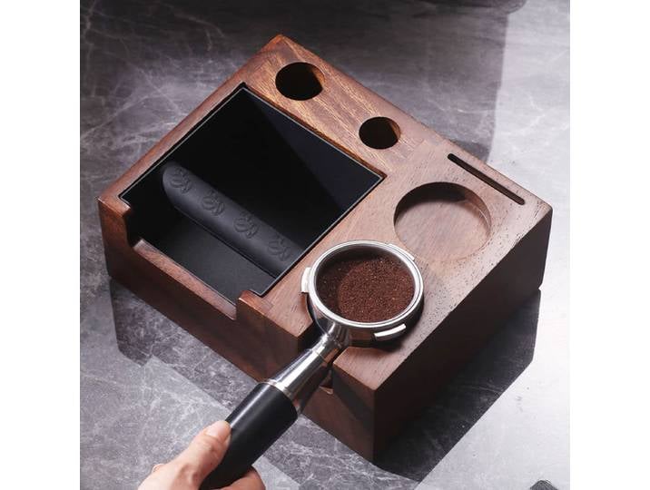 Boîte à expresso et Station de doseur de café, adaptée au porte-filtre 51-58mm, doseur et distributeur, accessoires de Machine à expresso