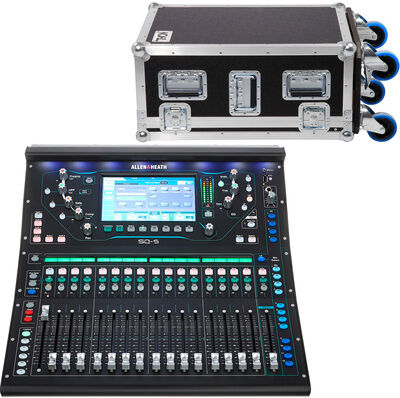Allen & Heath SQ5 Case Bundle II Schwarz
