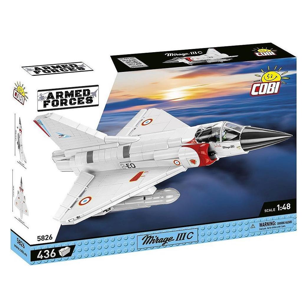 Cobi Kampfflugzeug Bausatz Mirage IIIC Movie (05826)