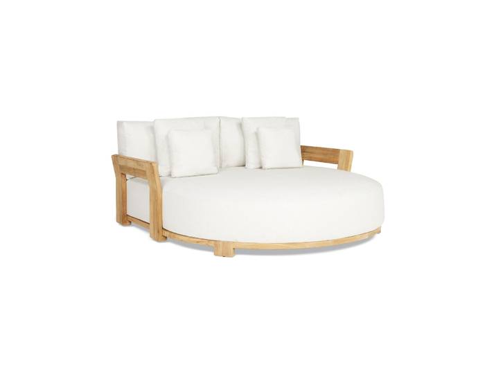 Suns Vento Daybed Teak/Stoff