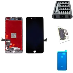 Kaputt.de iPhone 7 Plus Display schwarz - Premium-Set (Display, Apple iPhone 7 Plus), Mobilgerät Ersatzteile, Schwarz