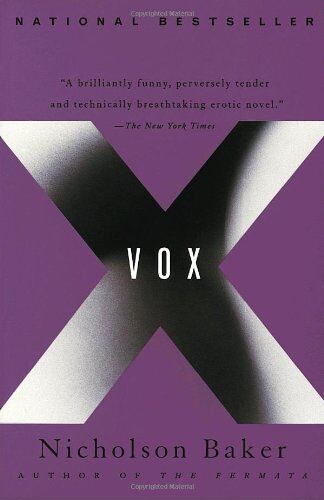 Nicholson Baker - Vox (Vintage Contemporaries) - Preis vom 09.10.2026 07:28:09 h