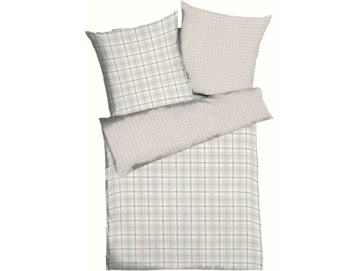 Wendebettwäsche KAEPPEL Plaid , beige (cremé), B/L: 200cm x 200cm, 1 Stk., 2 Stk., Feinbiber, B/L: 80cm x 80cm & 80cm x 80cm, 3 Stk., Feinbiber, Obermaterial: 100% Baumwolle, Bettwäsche, Wendebettwäsche, angenehm wärmend
