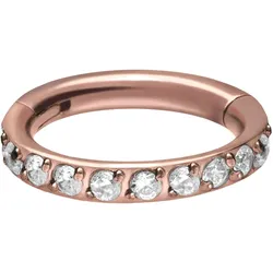 Titan Segmentring Clicker EINGEFASSTE KRISTALLE